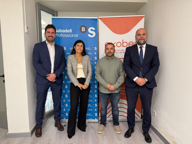 AXOBER e Banco Sabadell asinan un convenio de colaboración para impulsar o tecido empresarial de Bergantiños