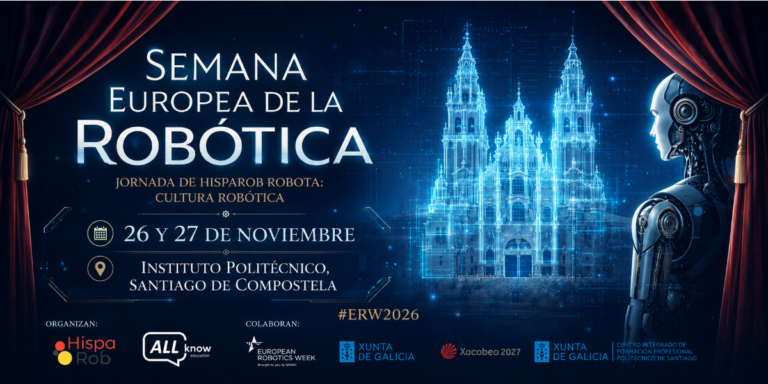 ALLKNOW Education organiza a European Robotics Week 2026, unha cita europea coa robótica e a innovación