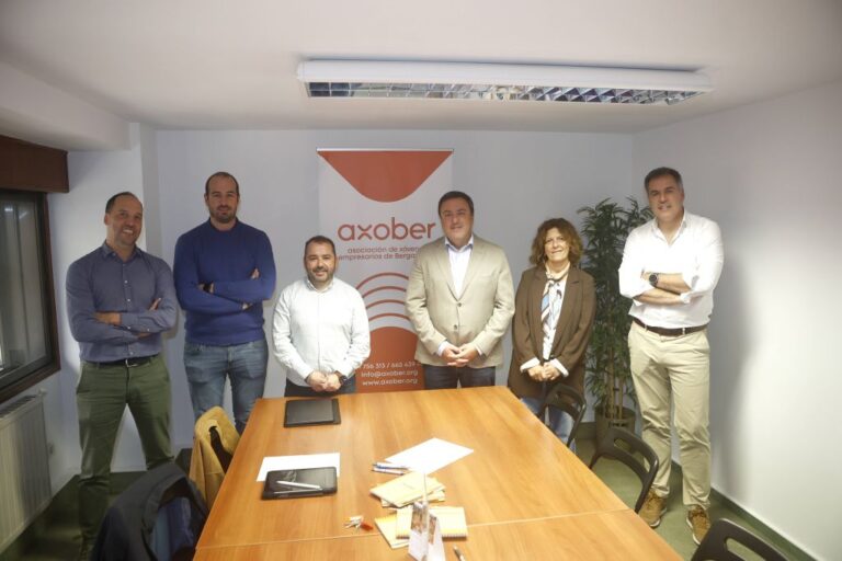 AXOBER e a Deputación da Coruña estudan crear bolsas de formación en empresas co fin de reter talento nas comarcas rurais